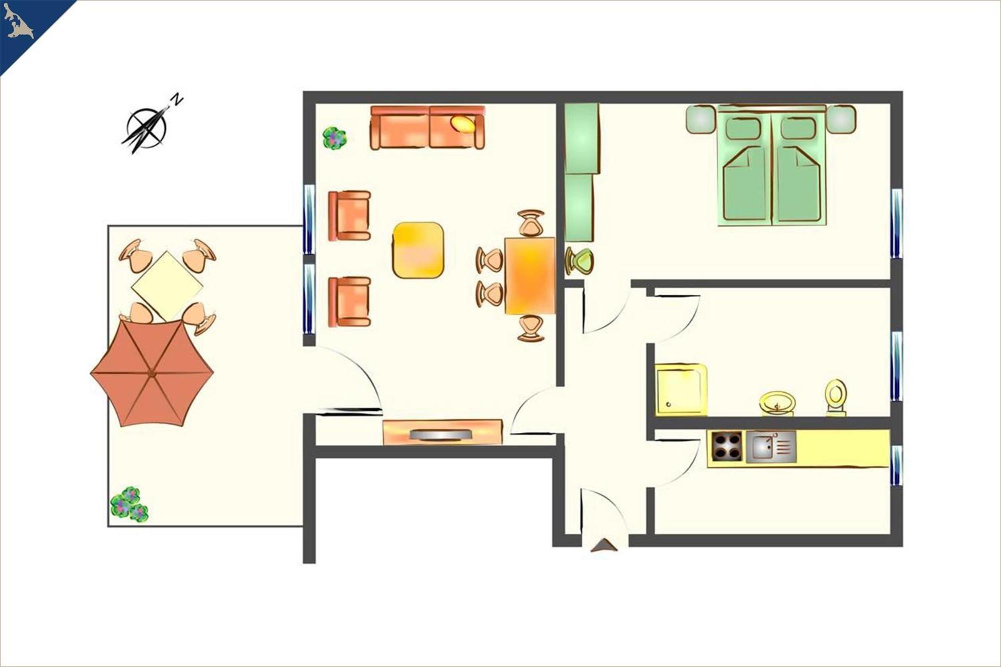 Apartmán Waldsiedlung Waldhaus App 4.2 Korswandt Exteriér fotografie